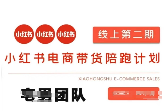 小红书电商带货课2期，月利润20个的小红书电商的有货源，无货源，虚拟产品，付费投流等整套玩法-轻创终点站